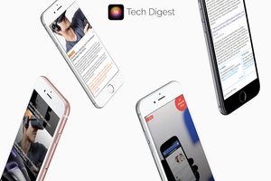 featured image thumbnail for post Tech Digest - iOS App