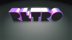 featured image thumbnail for post "RETRO" 3D Logo animation